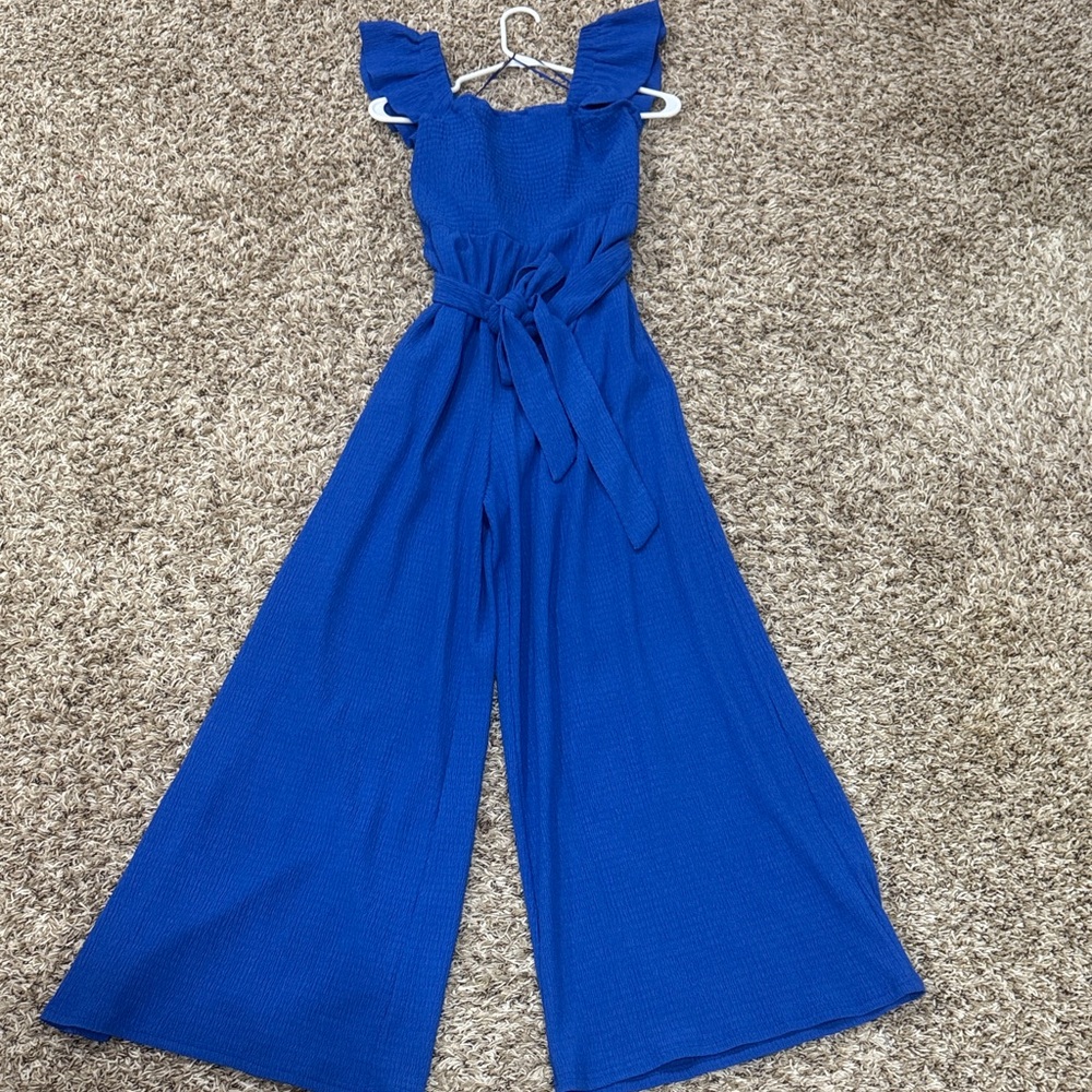 Elegant Blue Jumpsuit